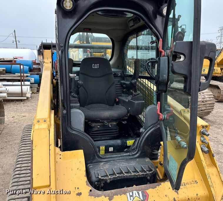 image for item DQ0592 2020 Caterpillar  259D3 tracked skid steer loader