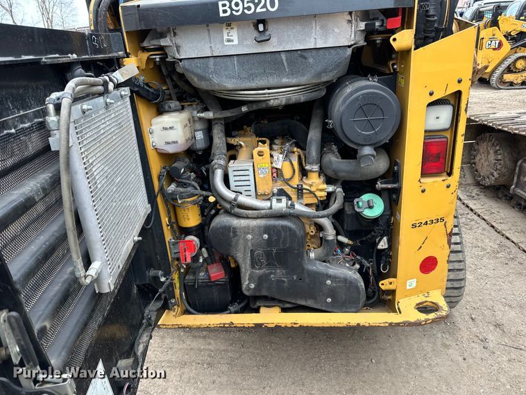 image for item DQ0592 2020 Caterpillar  259D3 tracked skid steer loader