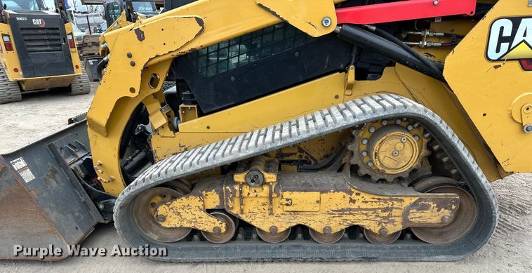 image for item DQ0592 2020 Caterpillar  259D3 tracked skid steer loader