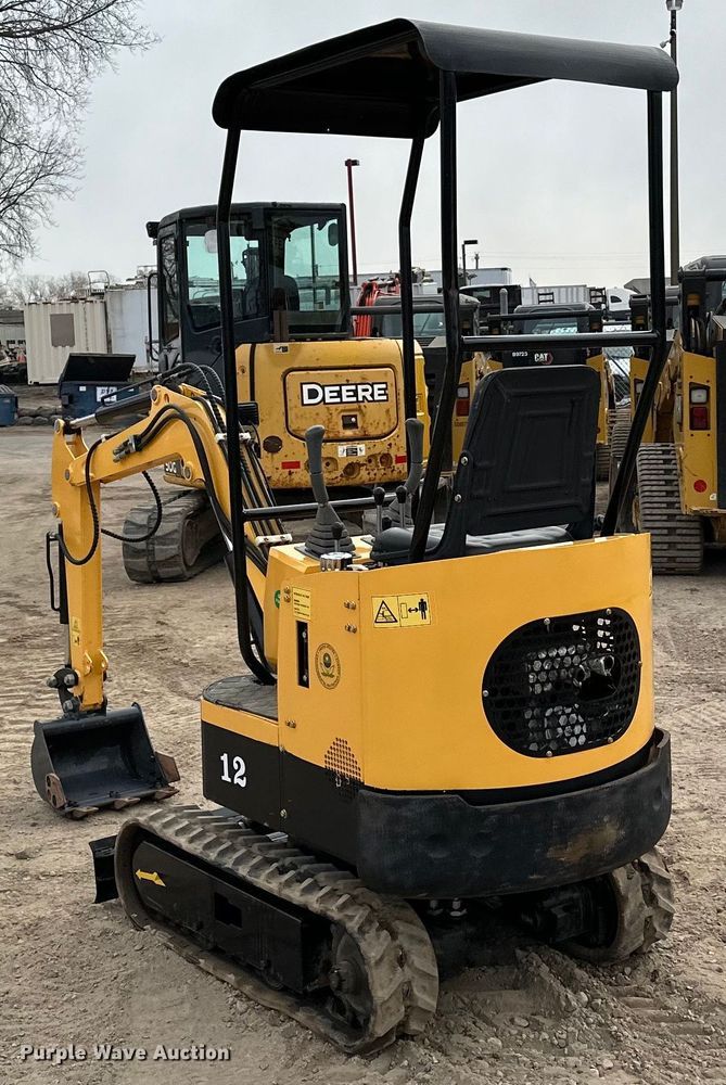 image for item DQ0594 2021 Agrotk YM10 mini excavator