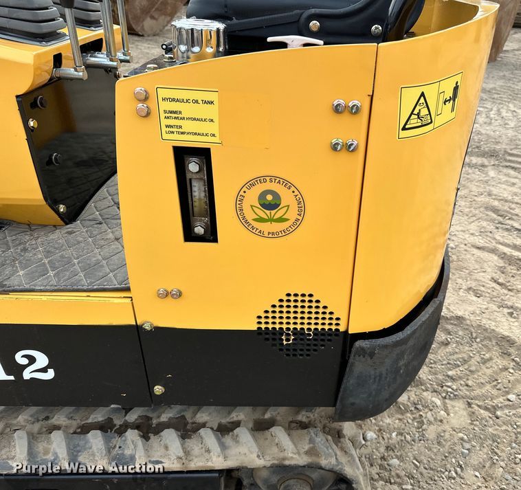 image for item DQ0594 2021 Agrotk YM10 mini excavator