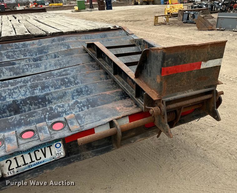 image for item DQ0597 1996 Towmaster OT50 equipment trailer