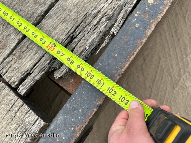 image for item DQ0597 1996 Towmaster OT50 equipment trailer