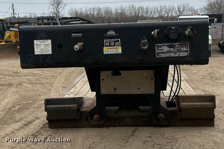 image for item DQ0601 2013 Talbert T4-55SA-HRG-IEC3 lowboy equipment trailer