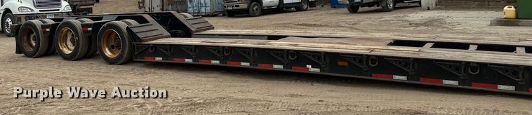 image for item DQ0601 2013 Talbert T4-55SA-HRG-IEC3 lowboy equipment trailer