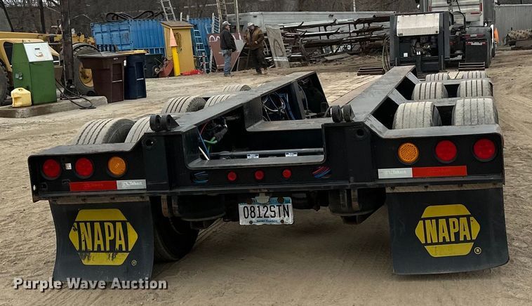 image for item DQ0601 2013 Talbert T4-55SA-HRG-IEC3 lowboy equipment trailer