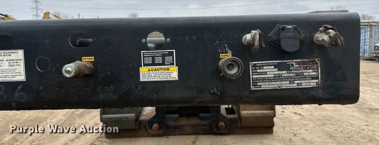 image for item DQ0601 2013 Talbert T4-55SA-HRG-IEC3 lowboy equipment trailer