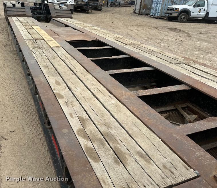 image for item DQ0601 2013 Talbert T4-55SA-HRG-IEC3 lowboy equipment trailer