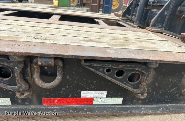image for item DQ0601 2013 Talbert T4-55SA-HRG-IEC3 lowboy equipment trailer