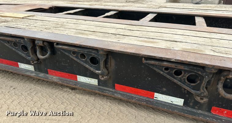 image for item DQ0601 2013 Talbert T4-55SA-HRG-IEC3 lowboy equipment trailer