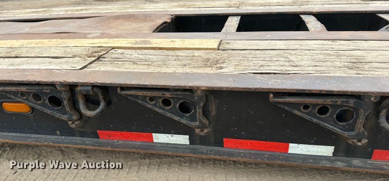 image for item DQ0601 2013 Talbert T4-55SA-HRG-IEC3 lowboy equipment trailer