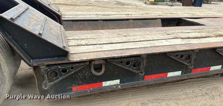 image for item DQ0601 2013 Talbert T4-55SA-HRG-IEC3 lowboy equipment trailer
