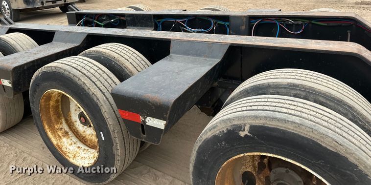 image for item DQ0601 2013 Talbert T4-55SA-HRG-IEC3 lowboy equipment trailer