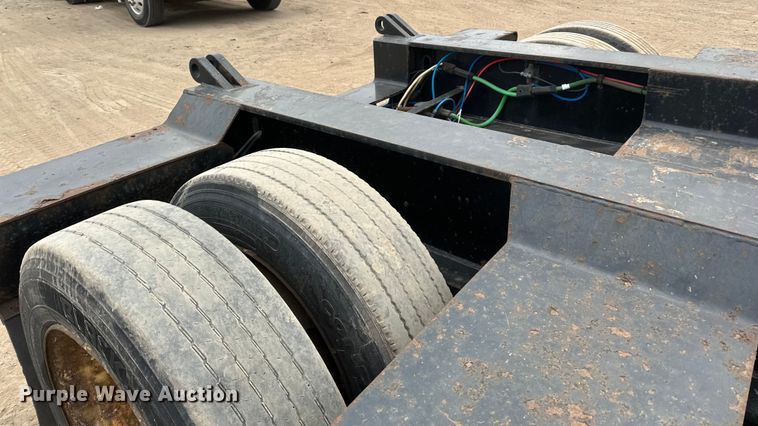 image for item DQ0601 2013 Talbert T4-55SA-HRG-IEC3 lowboy equipment trailer