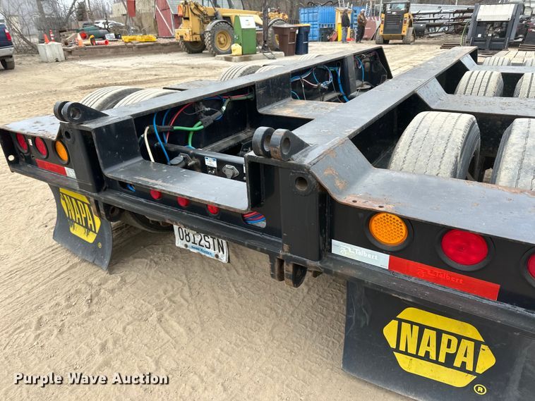 image for item DQ0601 2013 Talbert T4-55SA-HRG-IEC3 lowboy equipment trailer