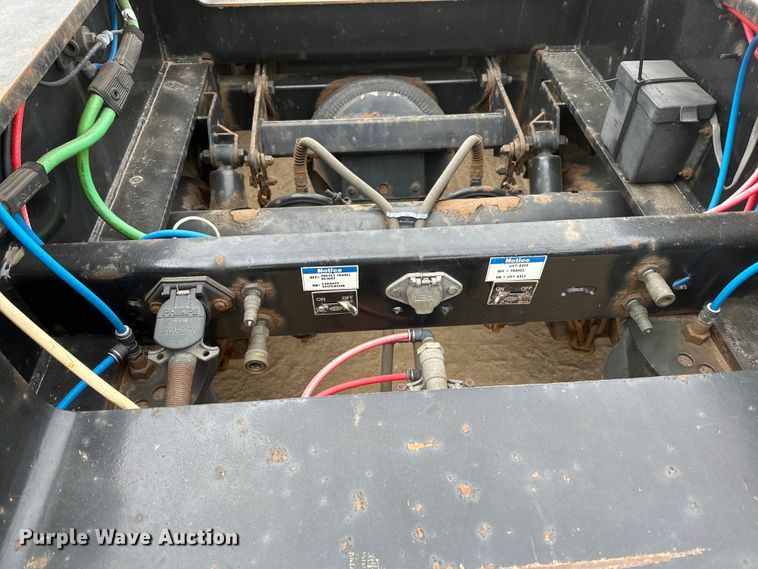 image for item DQ0601 2013 Talbert T4-55SA-HRG-IEC3 lowboy equipment trailer