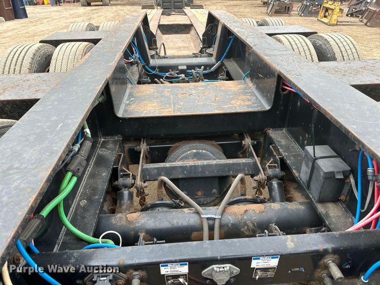 image for item DQ0601 2013 Talbert T4-55SA-HRG-IEC3 lowboy equipment trailer