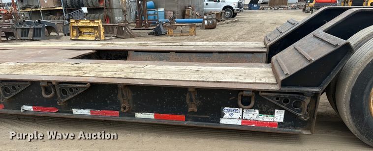 image for item DQ0601 2013 Talbert T4-55SA-HRG-IEC3 lowboy equipment trailer