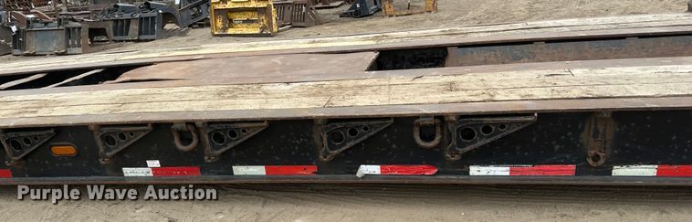 image for item DQ0601 2013 Talbert T4-55SA-HRG-IEC3 lowboy equipment trailer