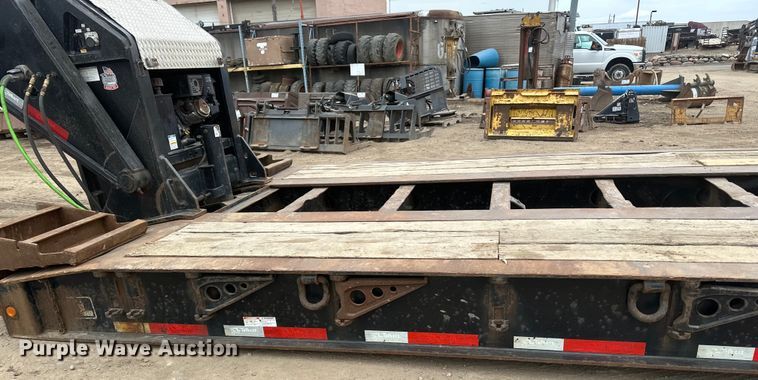 image for item DQ0601 2013 Talbert T4-55SA-HRG-IEC3 lowboy equipment trailer