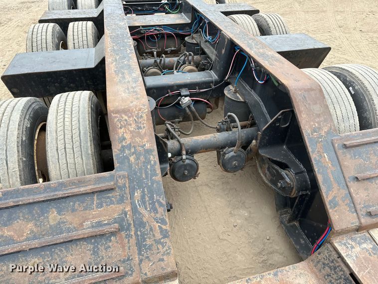 image for item DQ0601 2013 Talbert T4-55SA-HRG-IEC3 lowboy equipment trailer