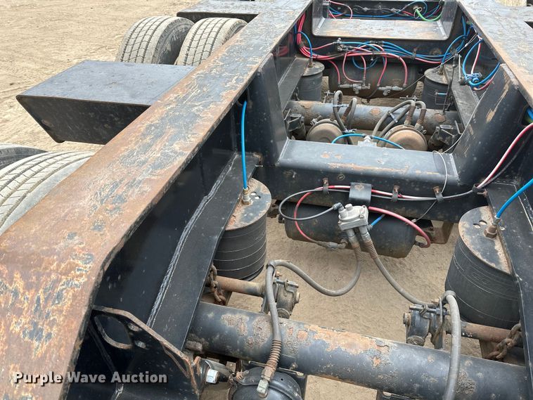 image for item DQ0601 2013 Talbert T4-55SA-HRG-IEC3 lowboy equipment trailer