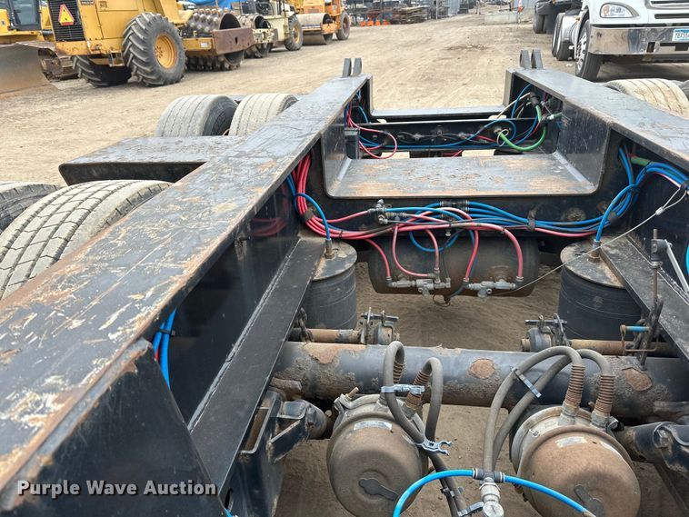 image for item DQ0601 2013 Talbert T4-55SA-HRG-IEC3 lowboy equipment trailer