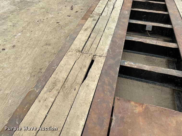 image for item DQ0601 2013 Talbert T4-55SA-HRG-IEC3 lowboy equipment trailer