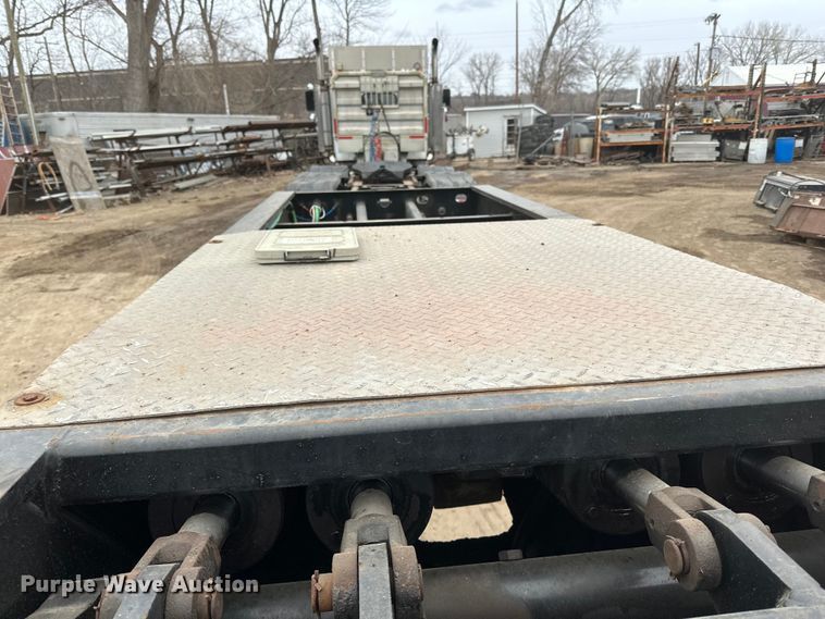 image for item DQ0601 2013 Talbert T4-55SA-HRG-IEC3 lowboy equipment trailer