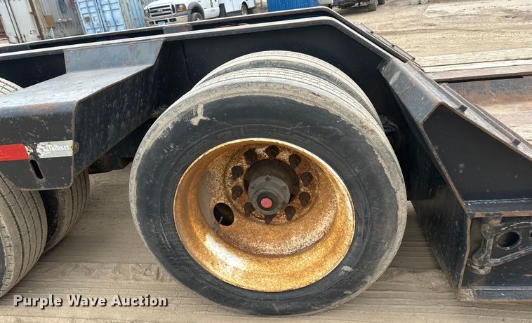 image for item DQ0601 2013 Talbert T4-55SA-HRG-IEC3 lowboy equipment trailer