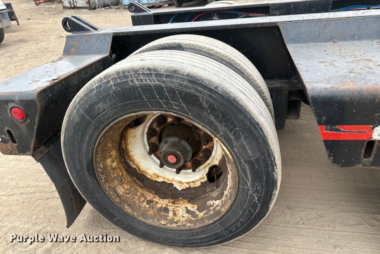 image for item DQ0601 2013 Talbert T4-55SA-HRG-IEC3 lowboy equipment trailer
