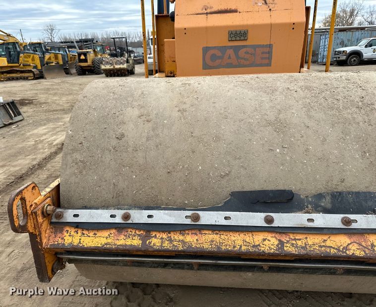 image for item DQ0602 1987 Case W602BD single drum vibratory roller