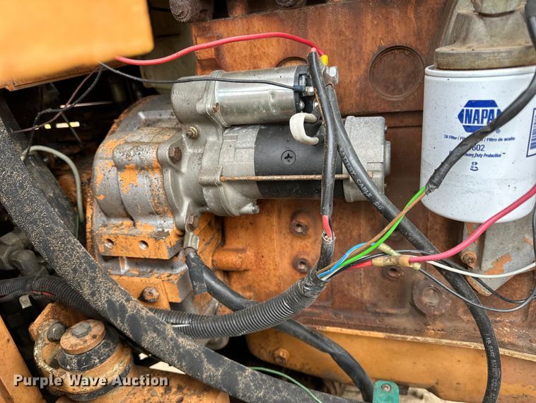 image for item DQ0602 1987 Case W602BD single drum vibratory roller