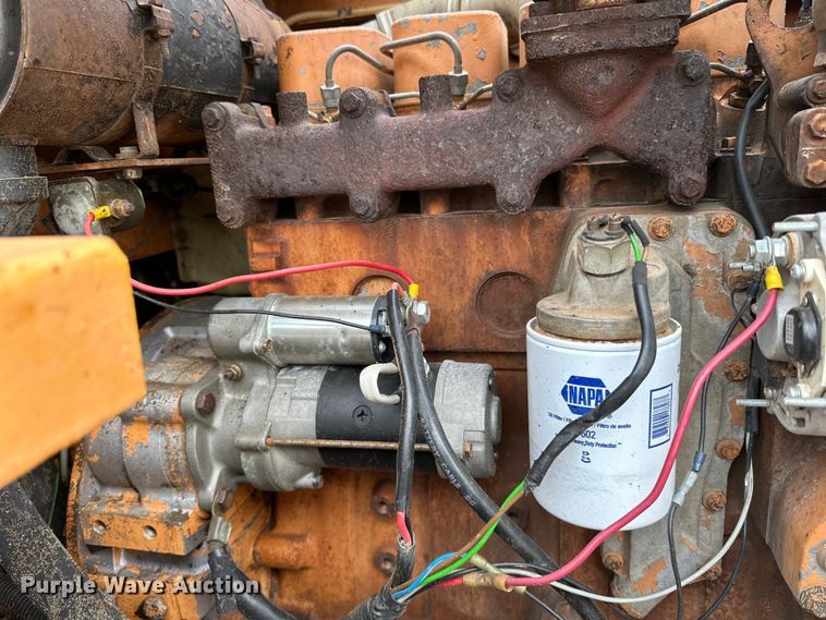 image for item DQ0602 1987 Case W602BD single drum vibratory roller