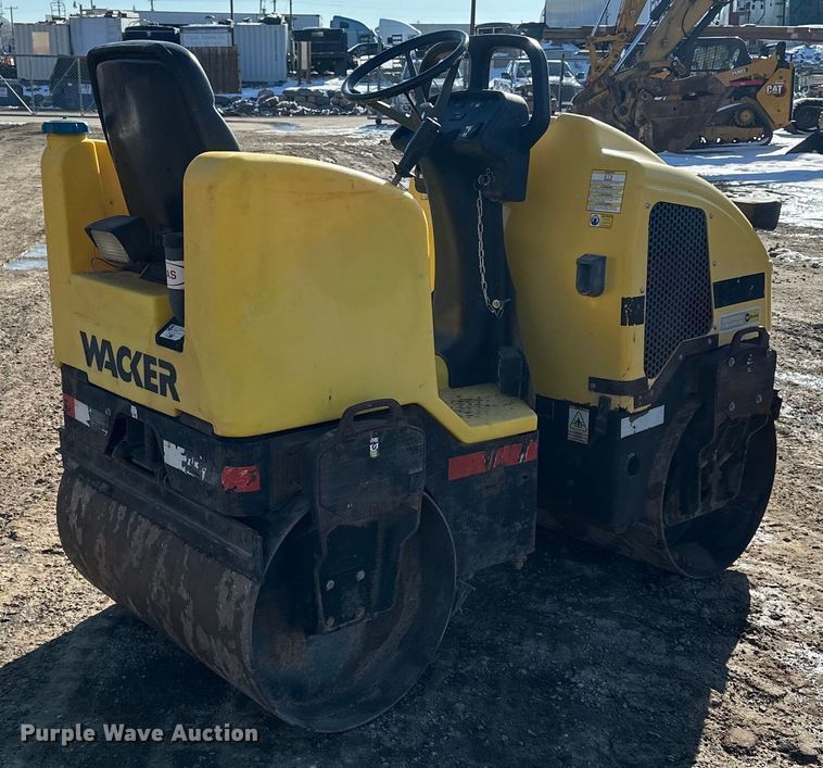 image for item DQ0630 2007 Wacker RD12 double drum vibratory roller