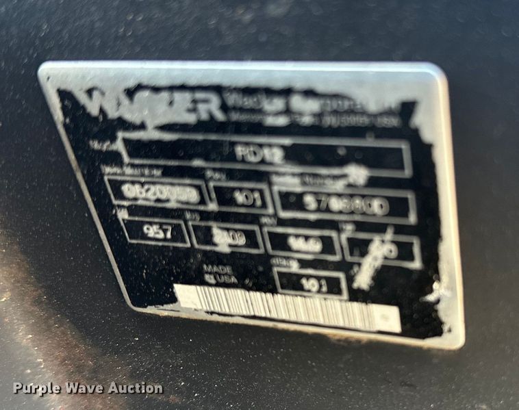 image for item DQ0630 2007 Wacker RD12 double drum vibratory roller