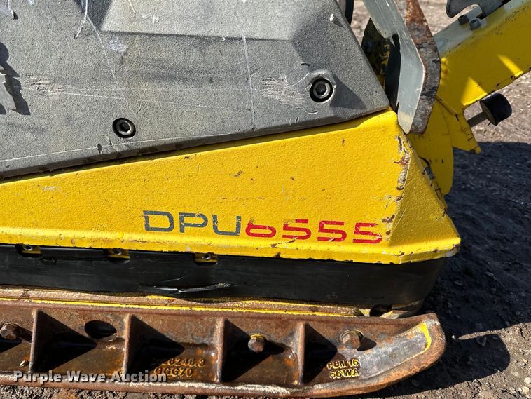 image for item DQ0633 2016 Wacker Neuson DPU6555 plate compactor