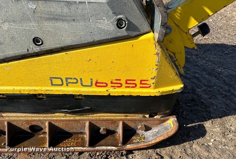 image for item DQ0633 2016 Wacker Neuson DPU6555 plate compactor
