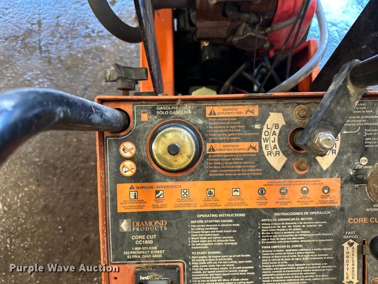 image for item DQ0638 Core cut  CC1800 concrete saw