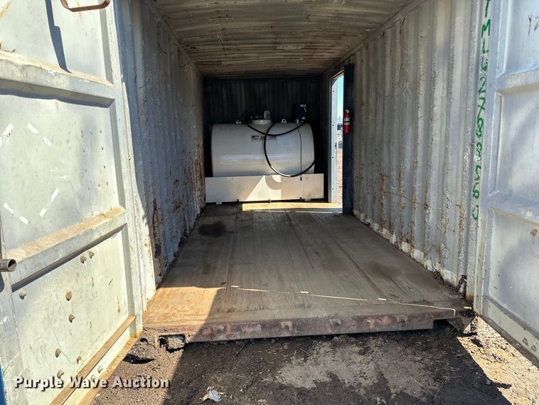 image for item DQ0642 Shipping container with fuel tank