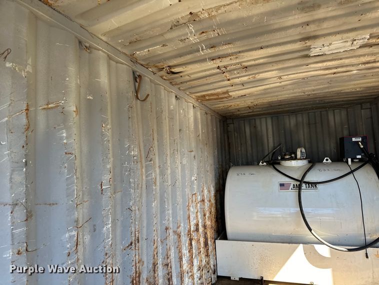 image for item DQ0642 Shipping container with fuel tank