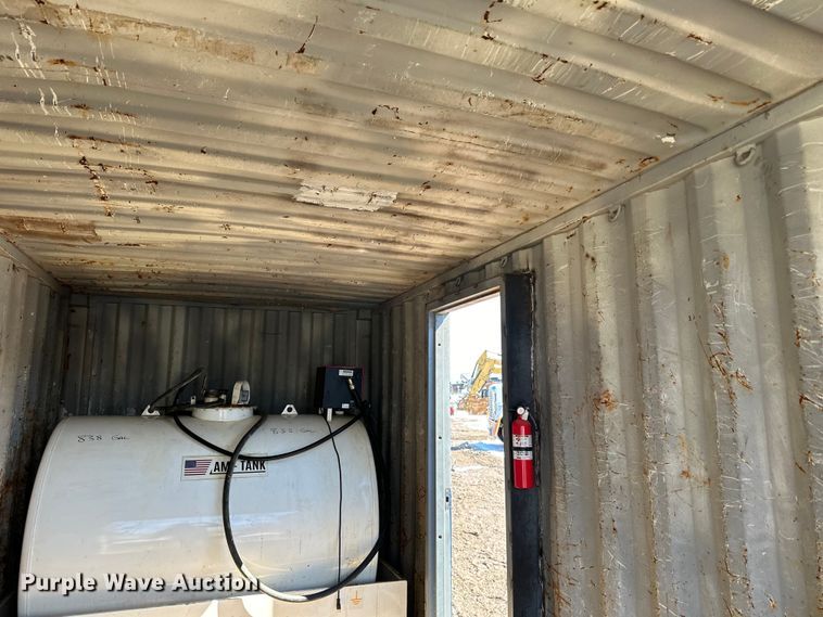 image for item DQ0642 Shipping container with fuel tank