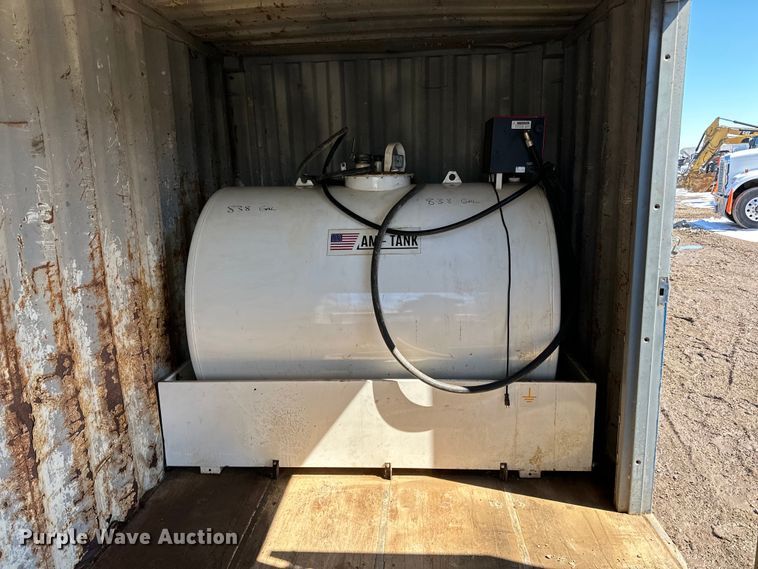 image for item DQ0642 Shipping container with fuel tank