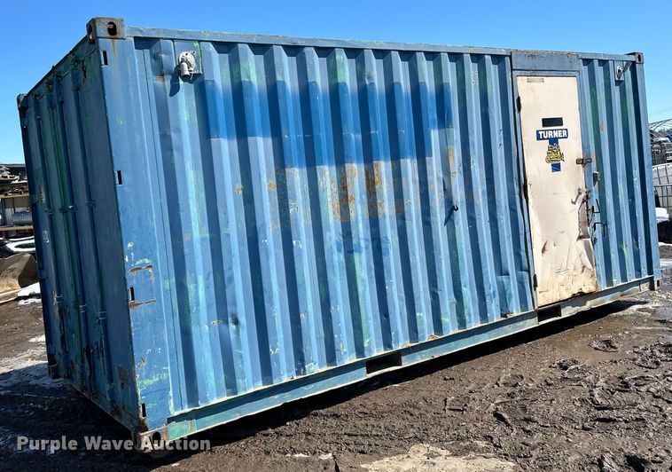 image for item DQ0643 Shipping container with fuel tank