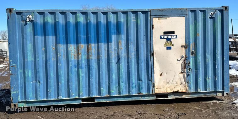 image for item DQ0643 Shipping container with fuel tank