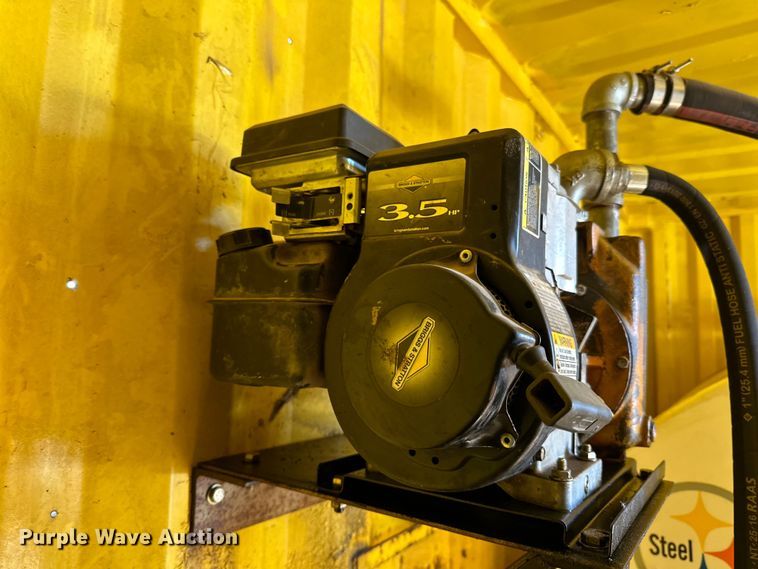 image for item DQ0643 Shipping container with fuel tank