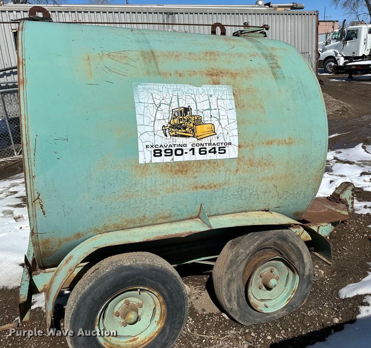 image for item DQ0649 Shop built tank trailer