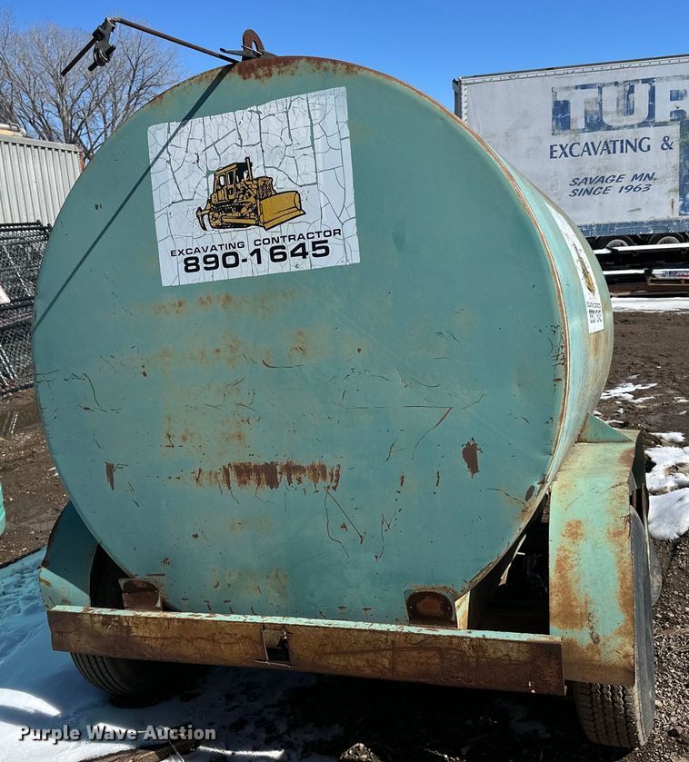 image for item DQ0649 Shop built tank trailer