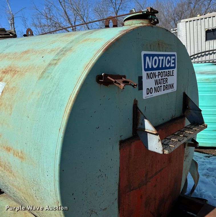 image for item DQ0649 Shop built tank trailer