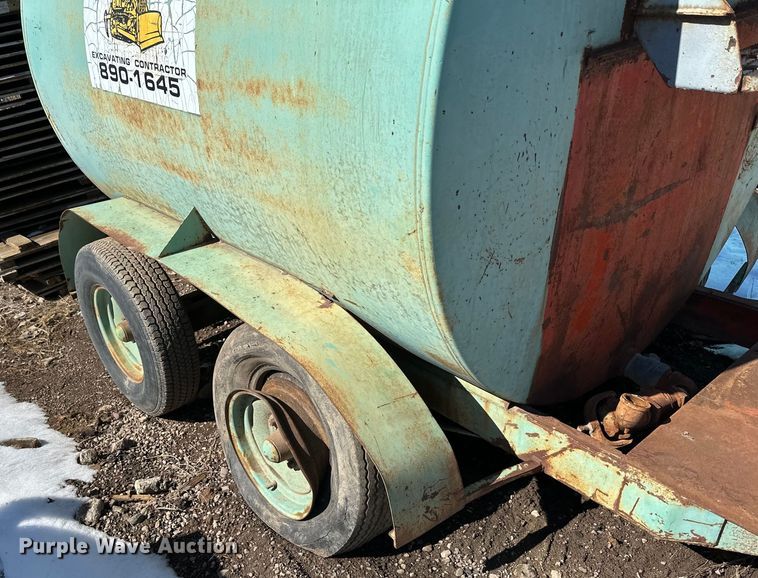 image for item DQ0649 Shop built tank trailer